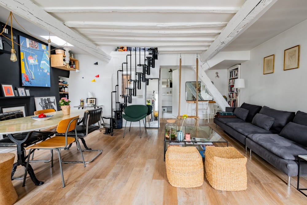 Modern-Chic Mezzanine