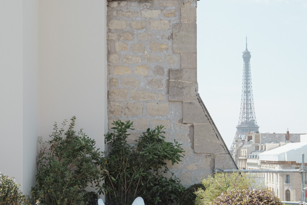 Rooftop Views of the Arc de Triomphe