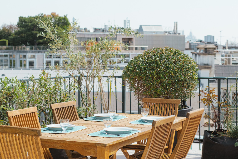Rooftop Views of the Arc de Triomphe