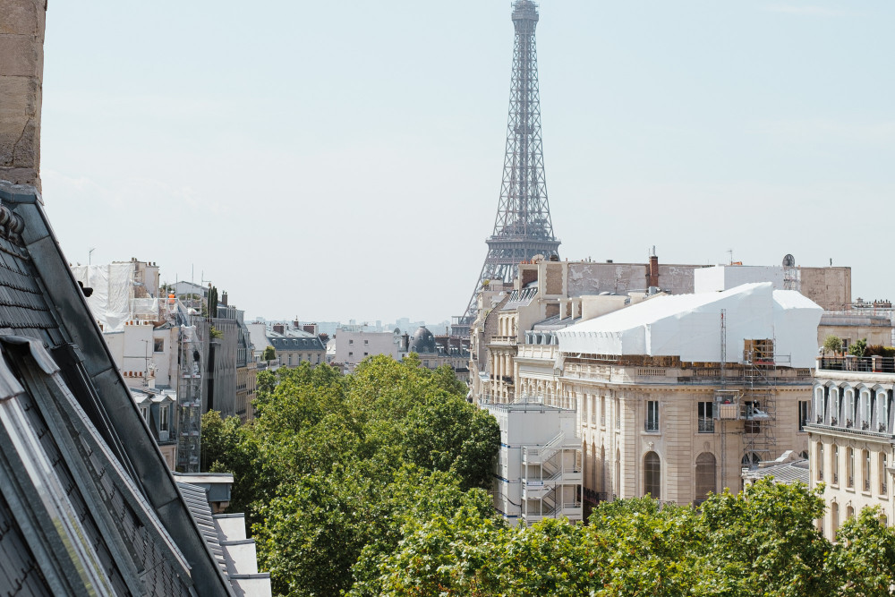 Rooftop Views of the Arc de Triomphe