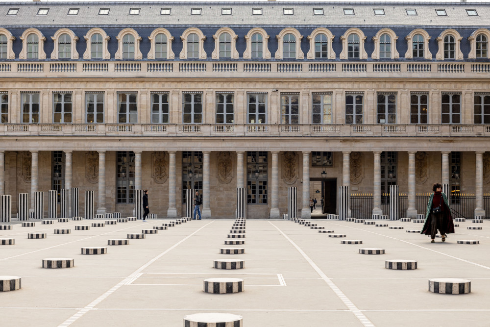 By the Palais Royal