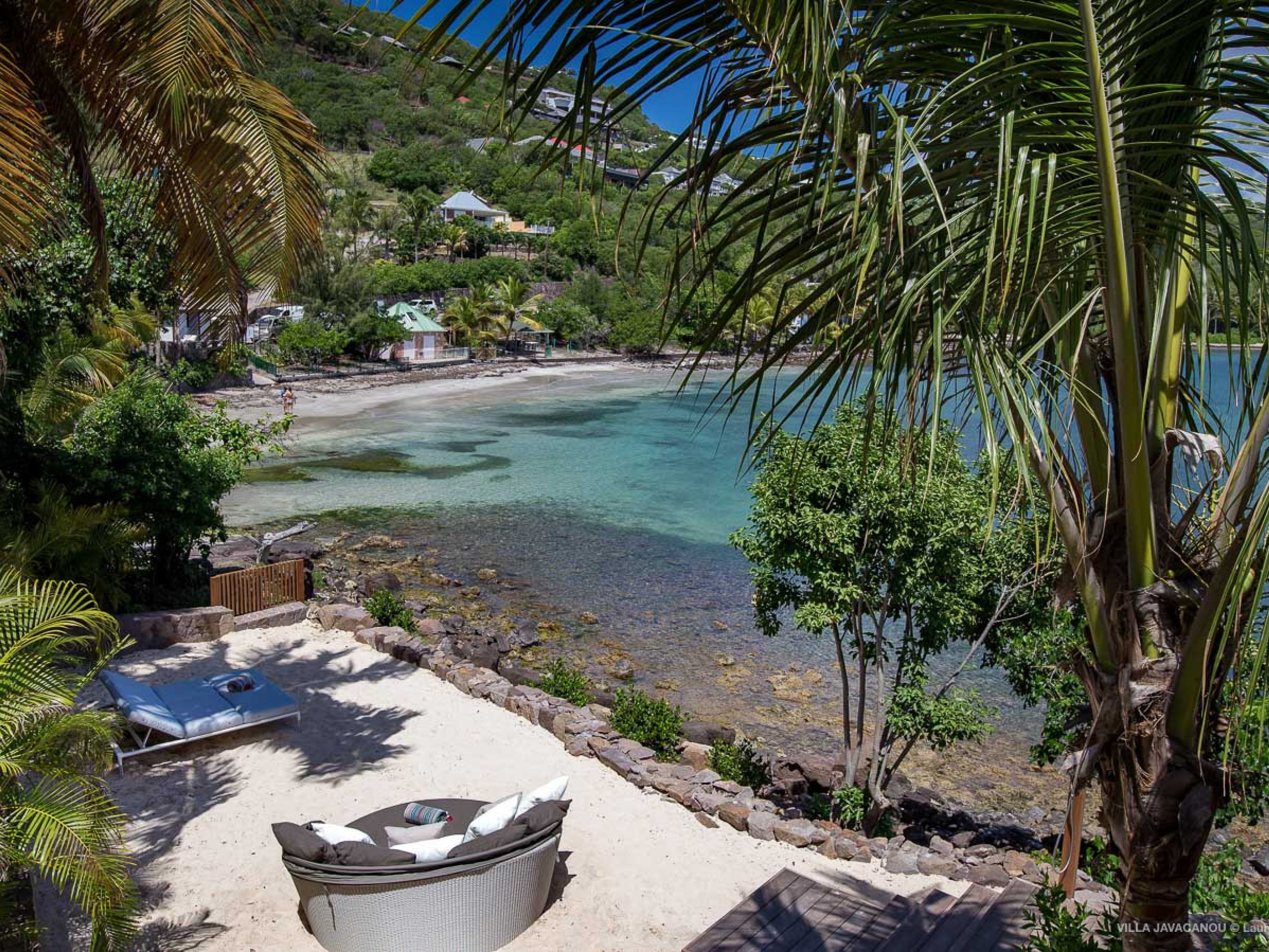 Villa Javacanou Caribbean beachfront rental