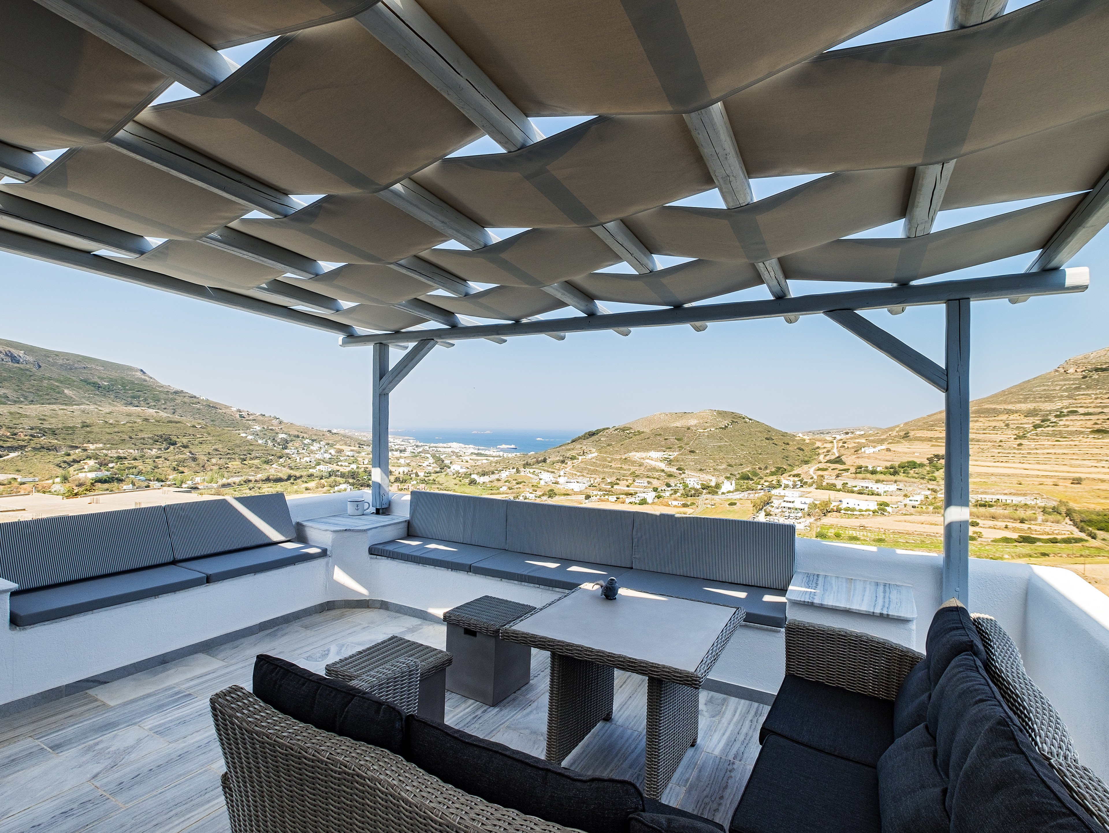 Villa Amfitriti - Paros luxury villas to rent with a view