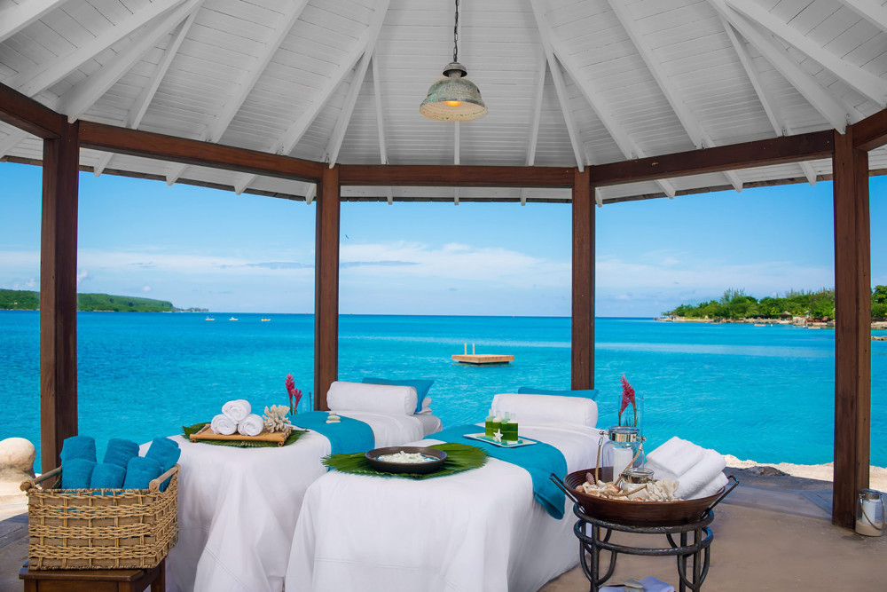 Sundown on the Beach