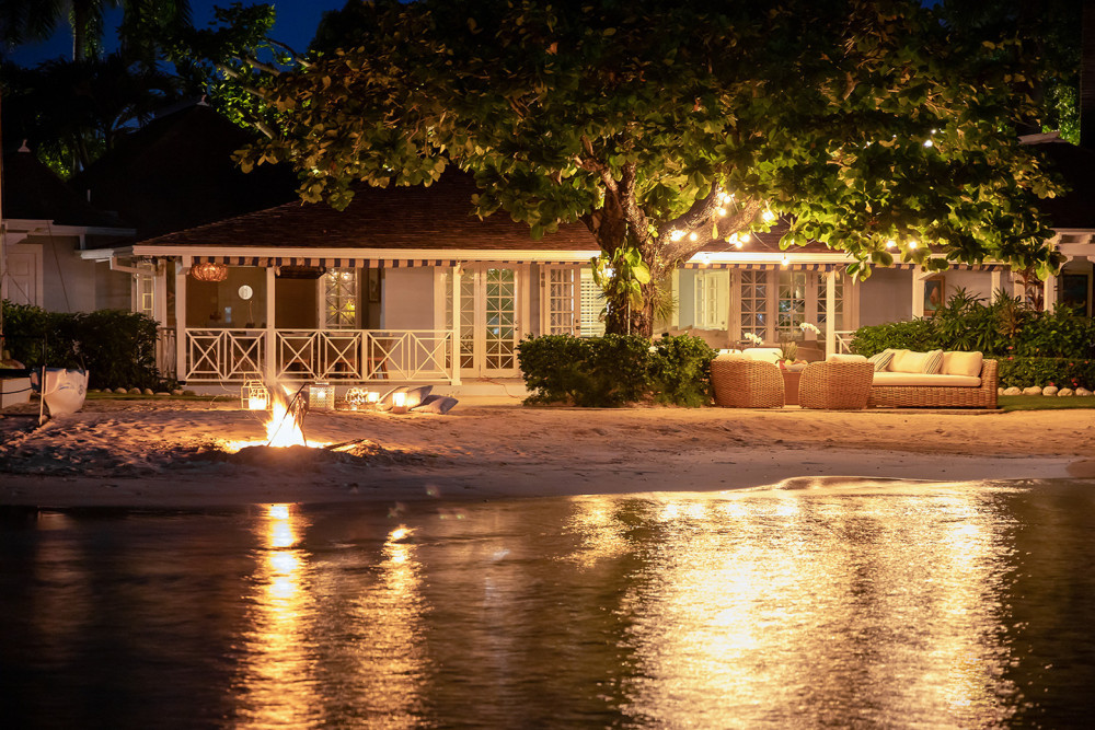 Sundown on the Beach