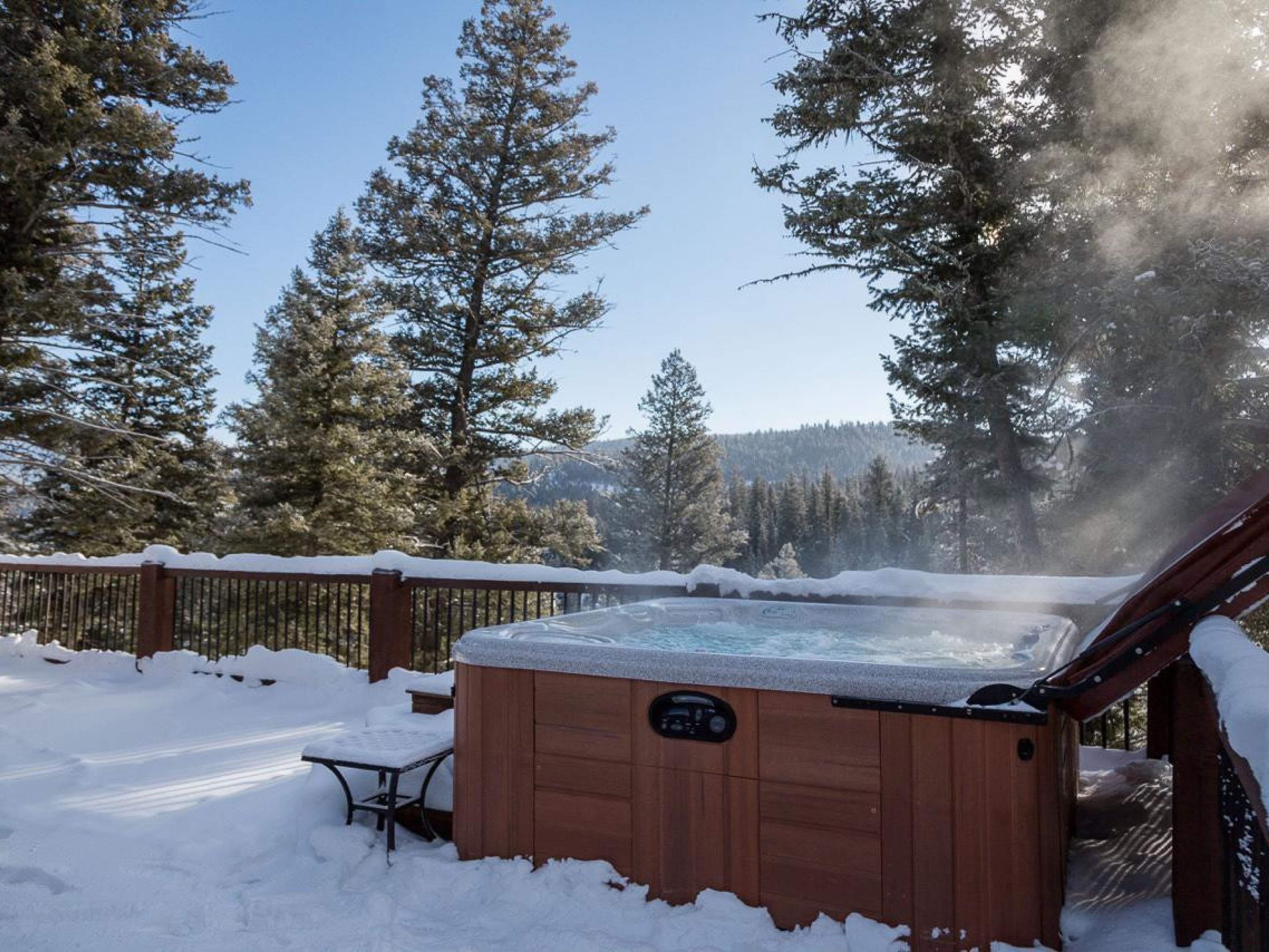 Big Sky 43 Montana mountain cabins with hot tubs