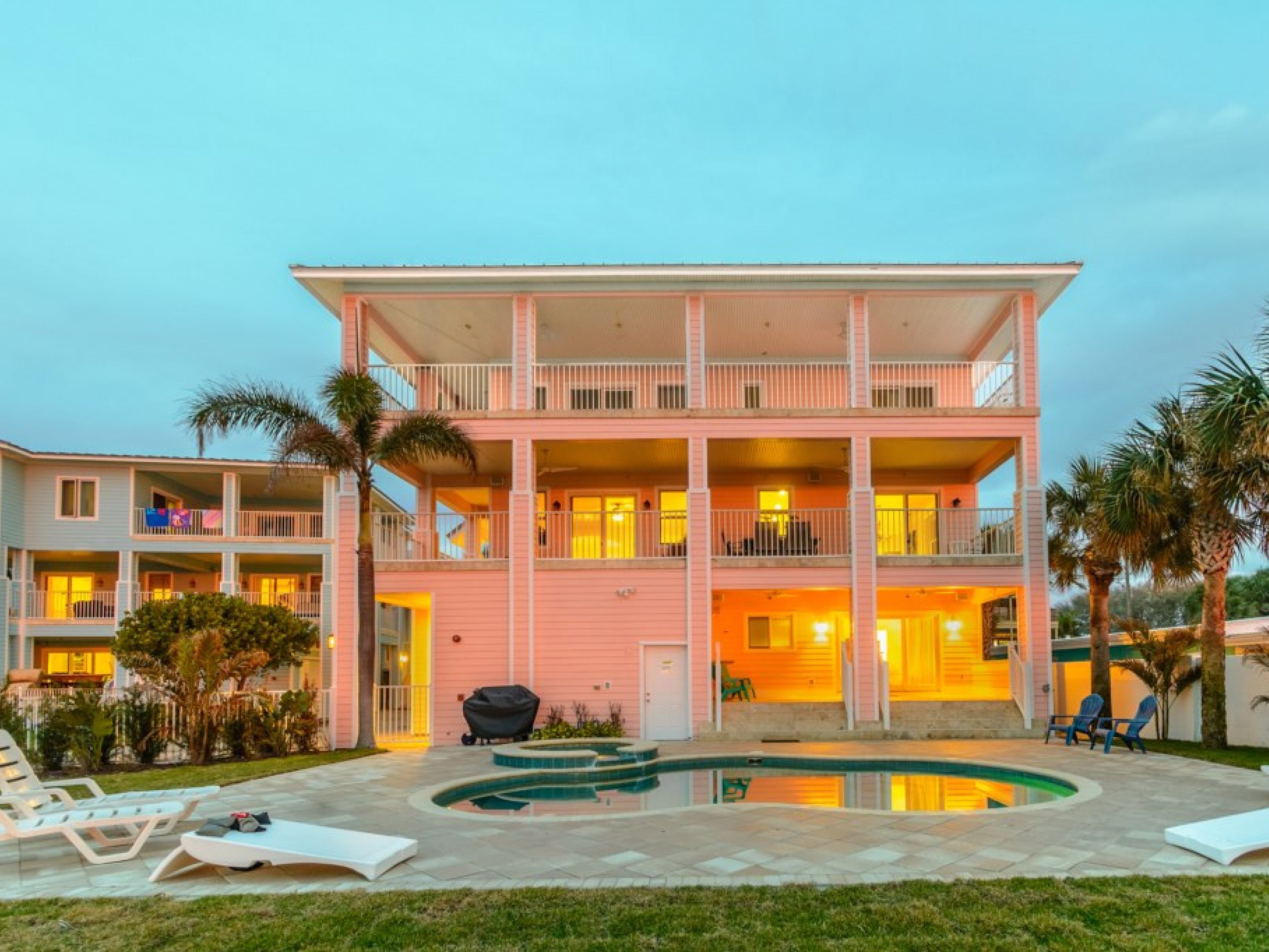 Indian Rocks Beach 4 Clearwater beach house rental with private pool