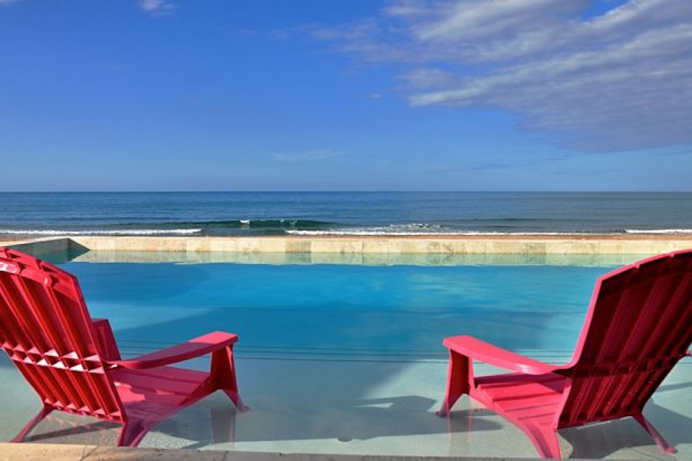 Out of the Blue on the Beach