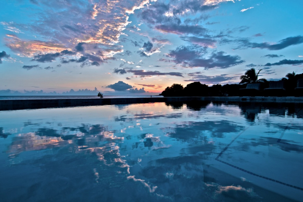 Out of the Blue on the Beach