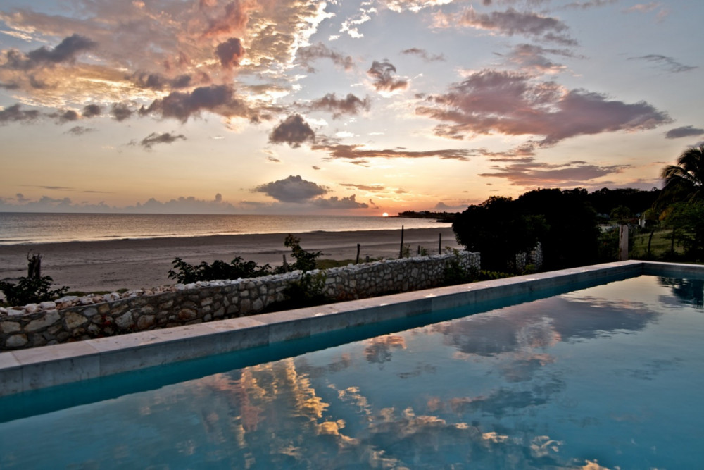 Out of the Blue on the Beach