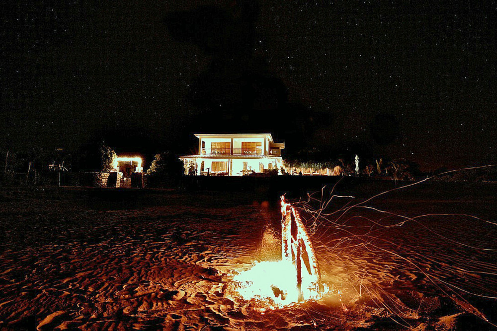 Out of the Blue on the Beach