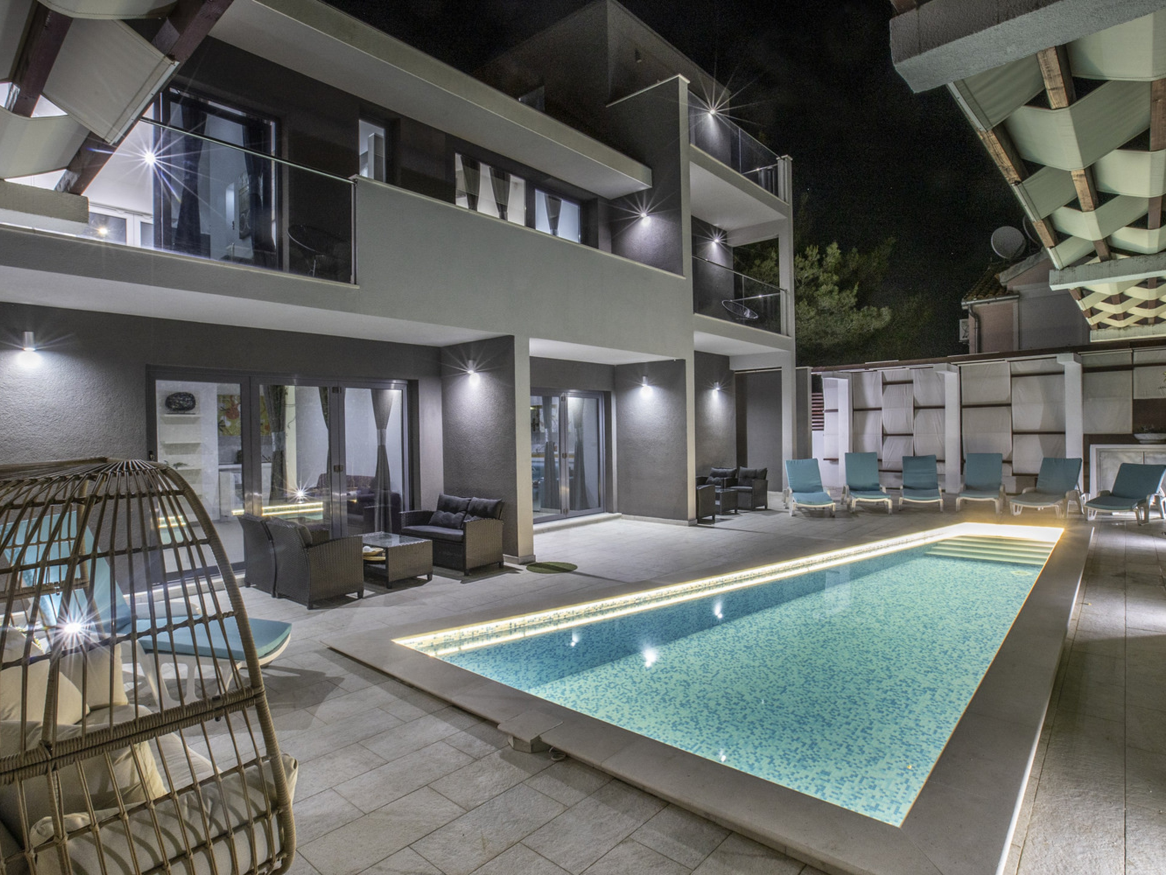Villa Martinis private villas in Croatia with pools
