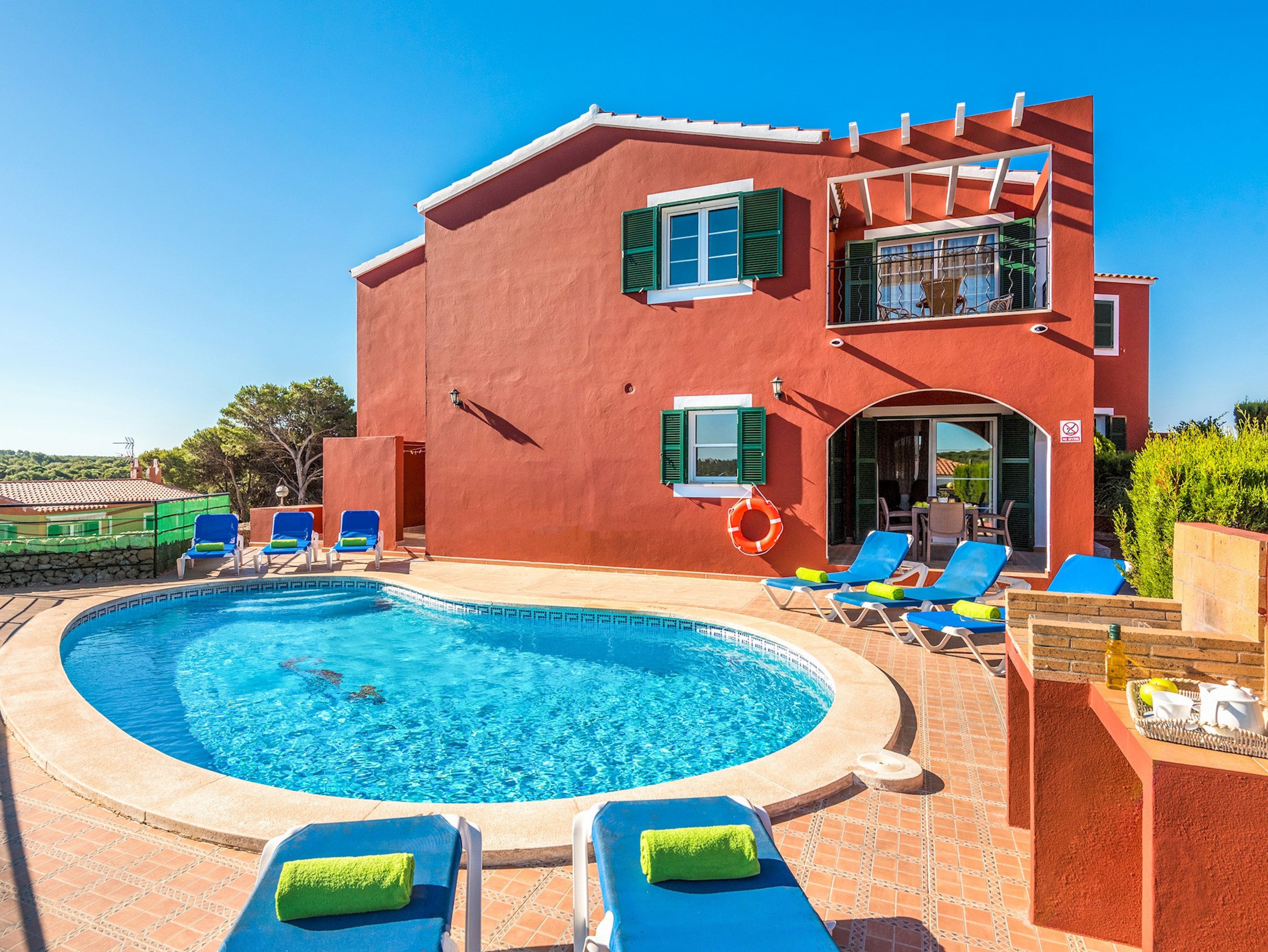 Villa Clara Villas in Menorca with a private pool