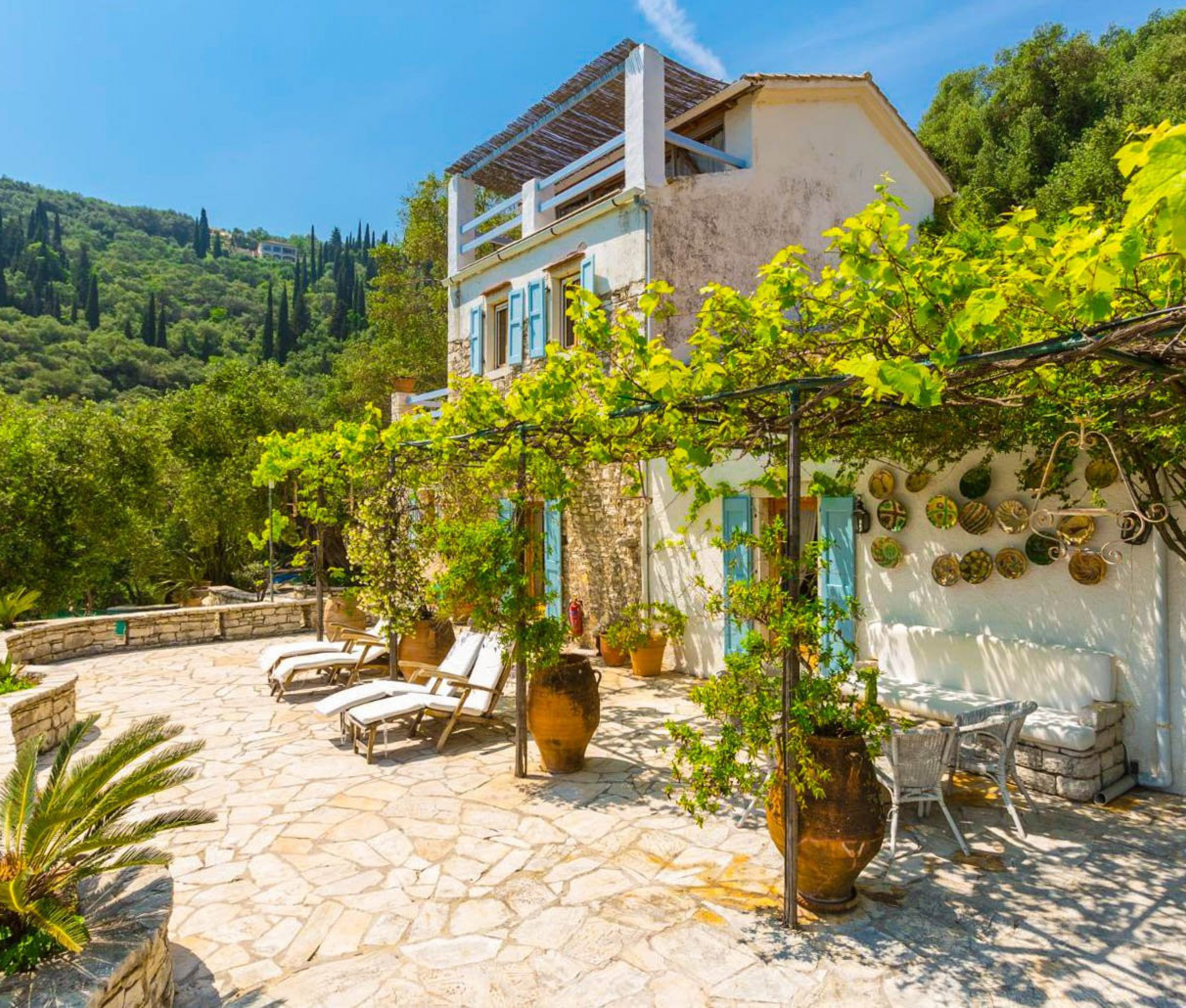 Corfu villas - The Olive Press - Agni Bay