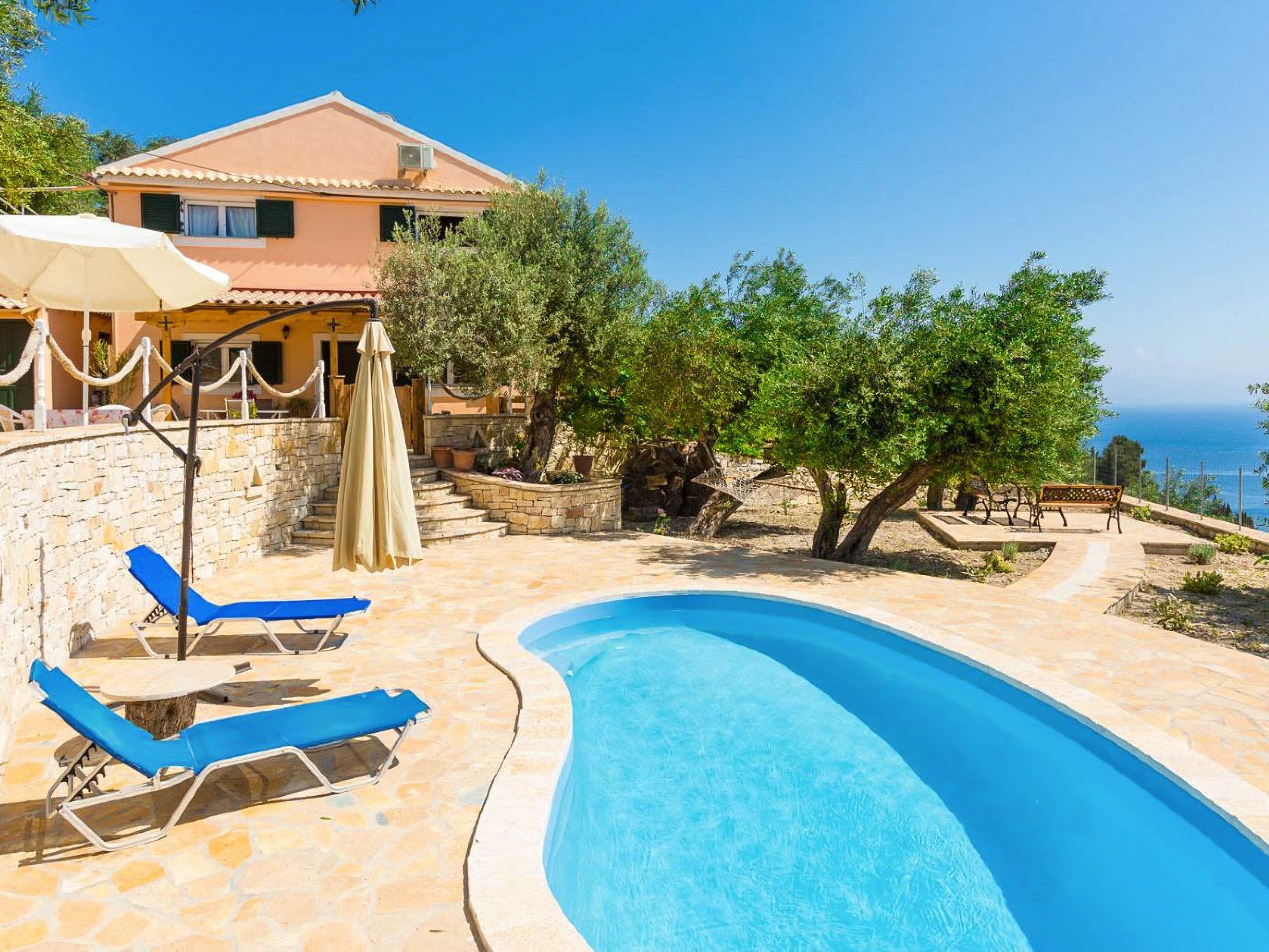 Ionian Islands Villas with pools - Villa Francesca - Paxos