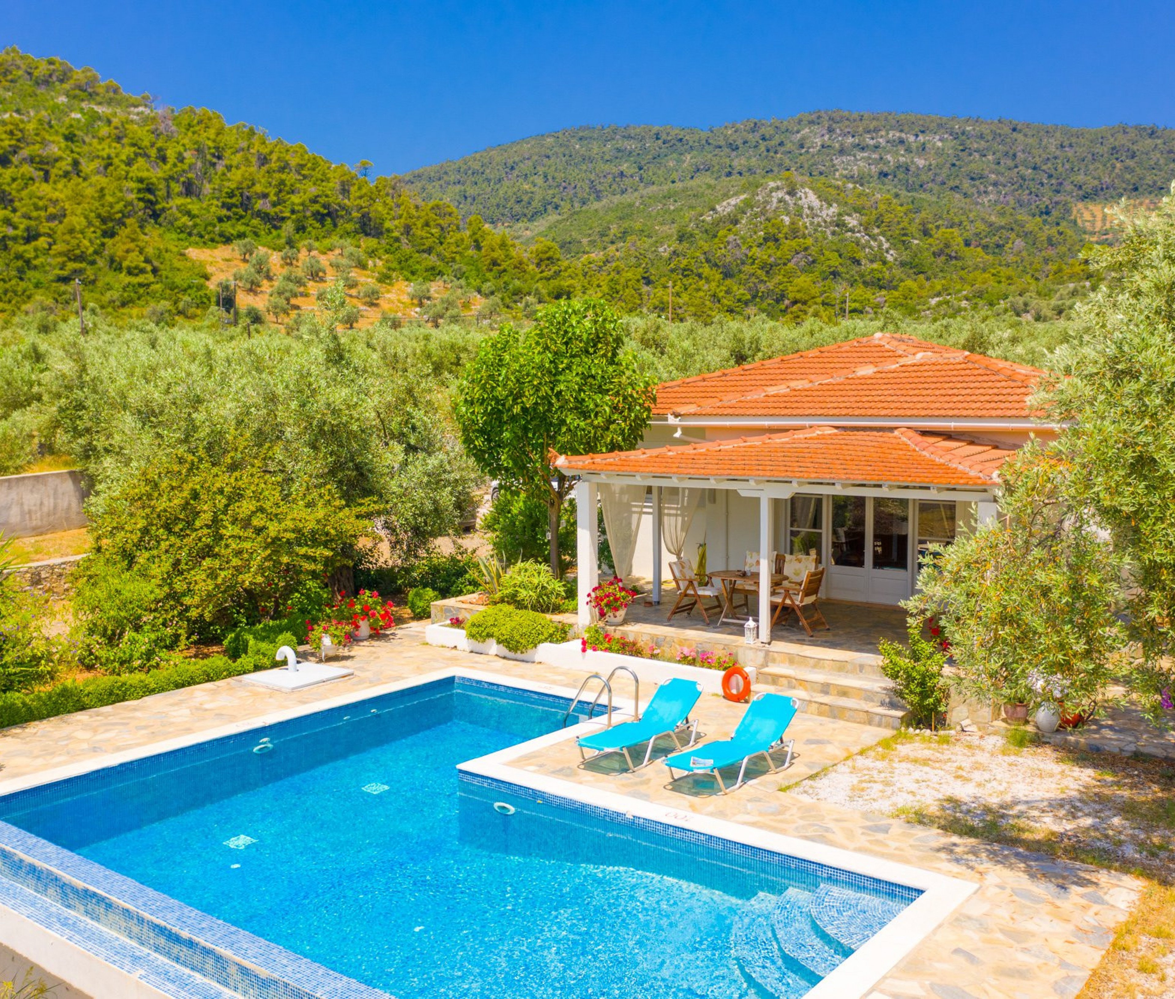 Ionian Islands Villas with pools - Villa Tassoula