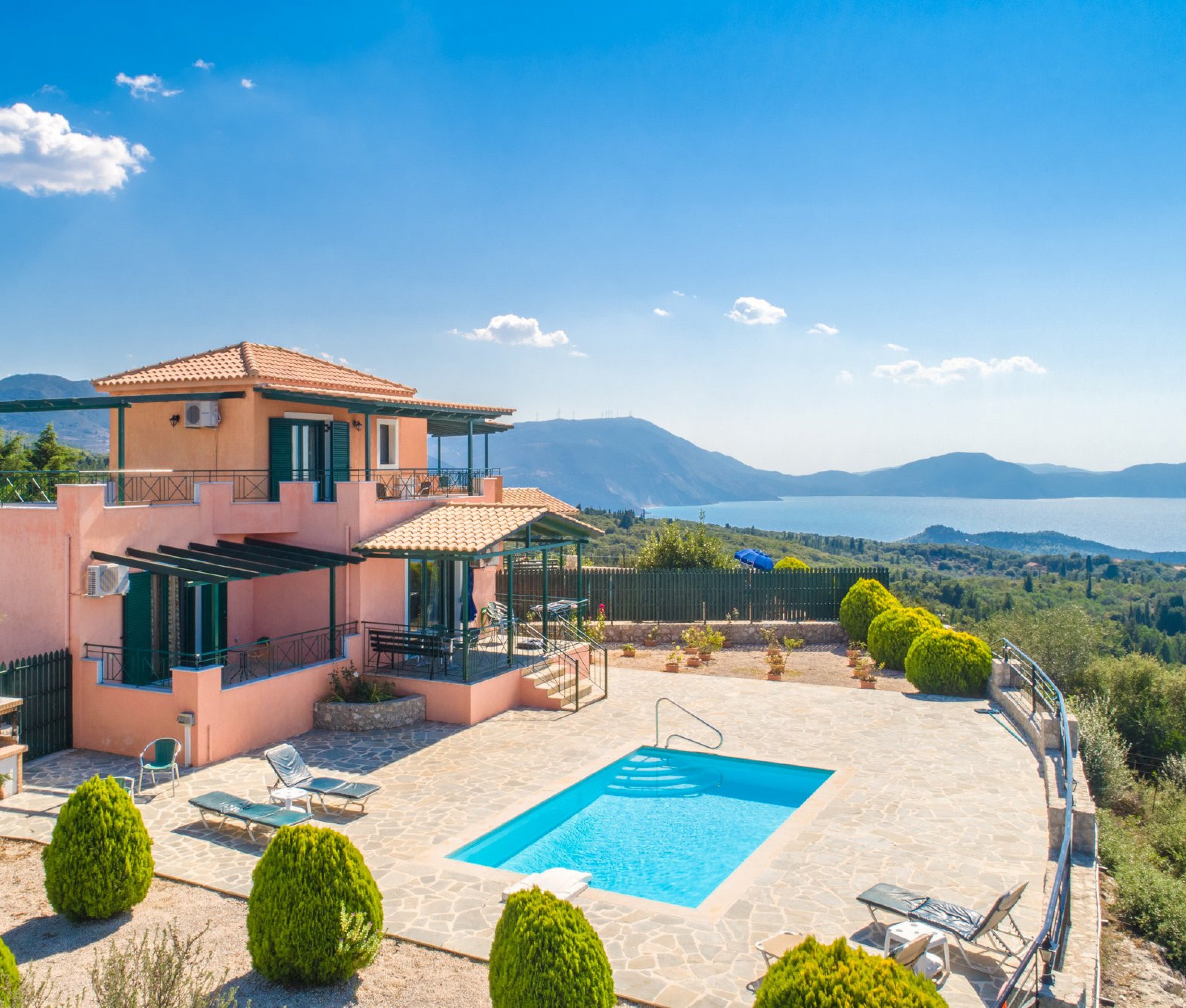 Ionian Islands Villas with pools - Villa Valio