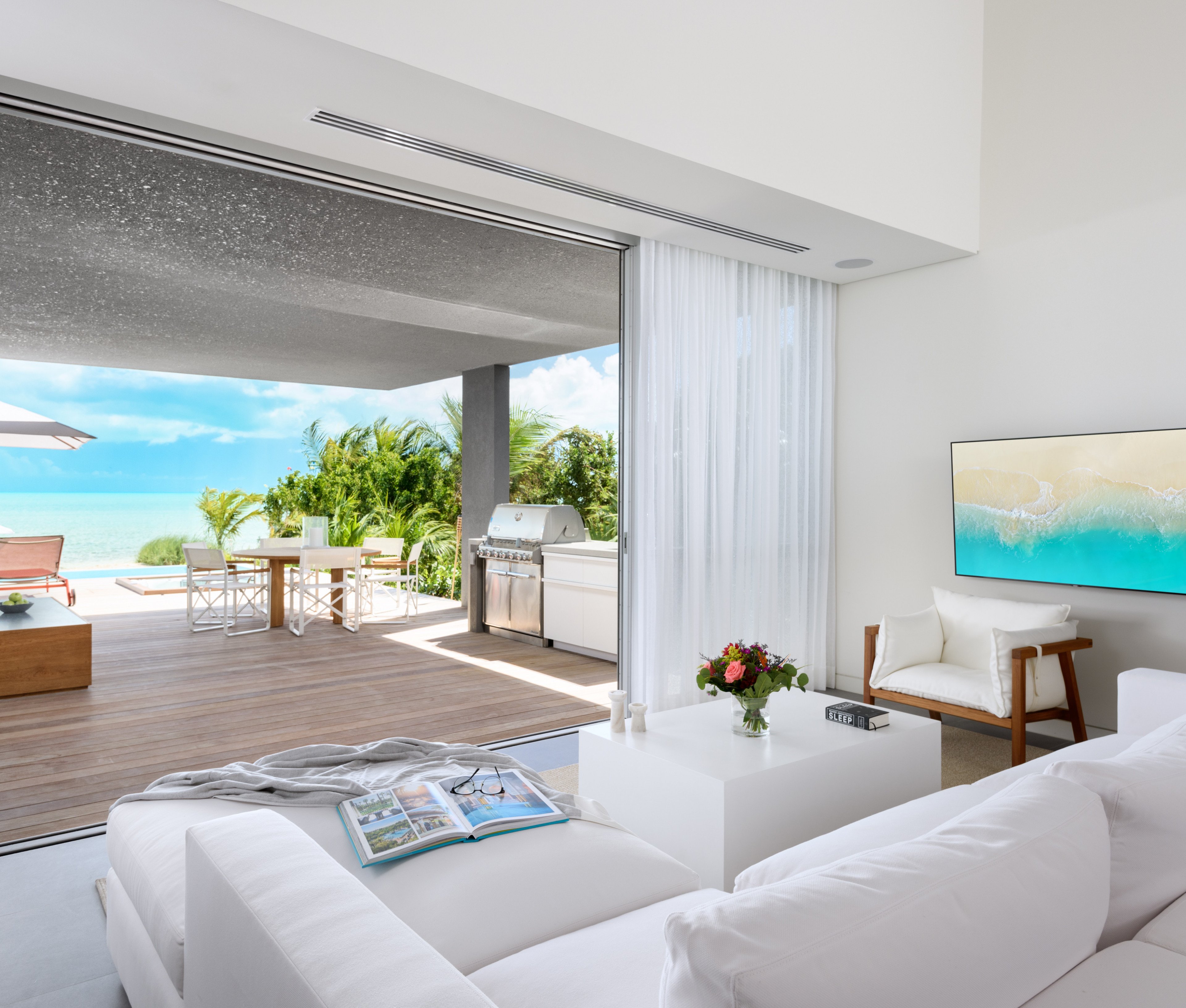 Long Bay Beach Enclave Beach House 1 - 2-bed Turks and Caicos beachfront villas