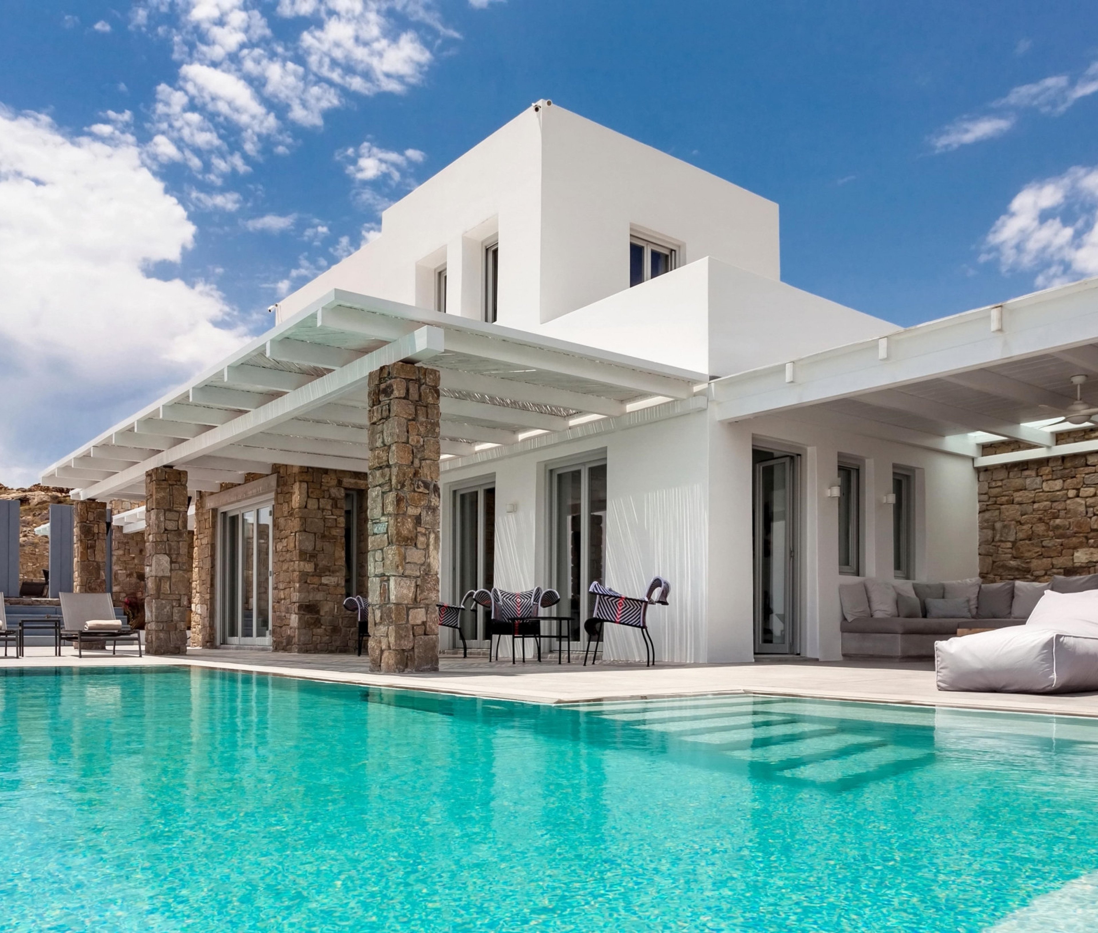 Elia Epic Twin Mykonos private pool villas