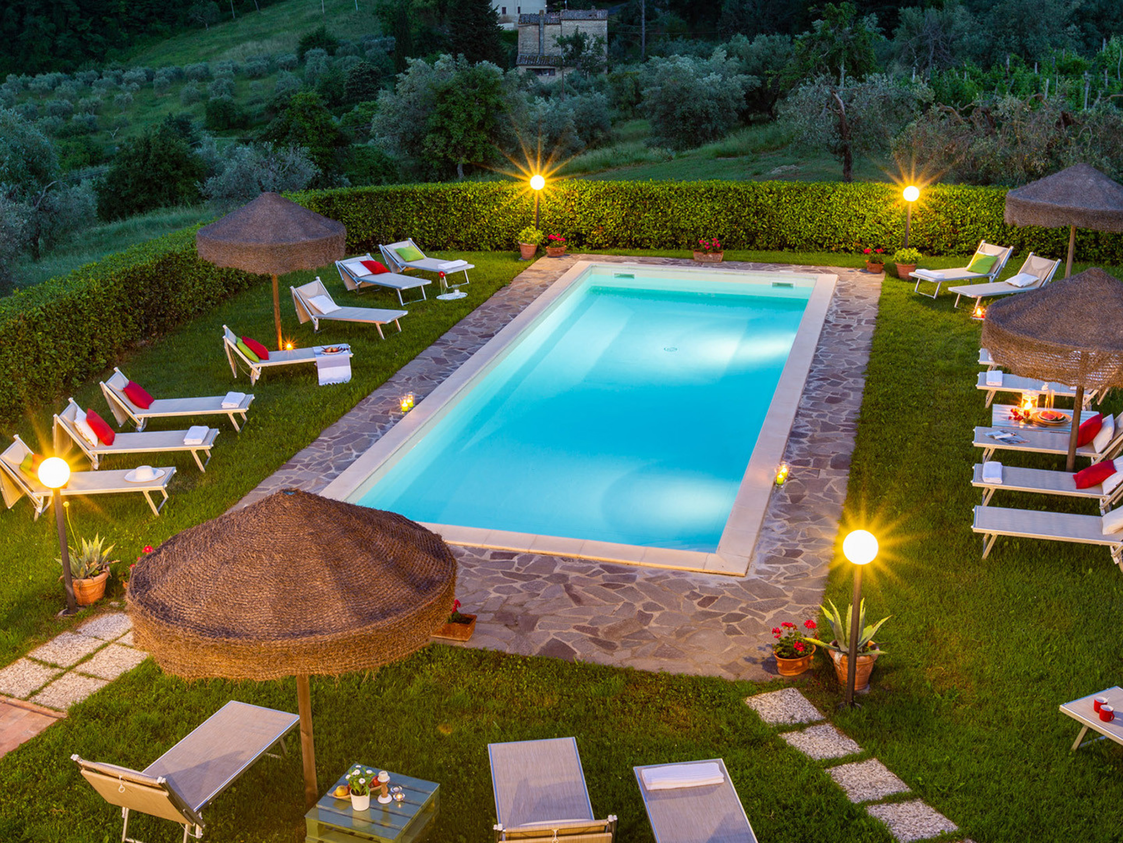 Podere Fornacchia - villas in Tuscany with pools