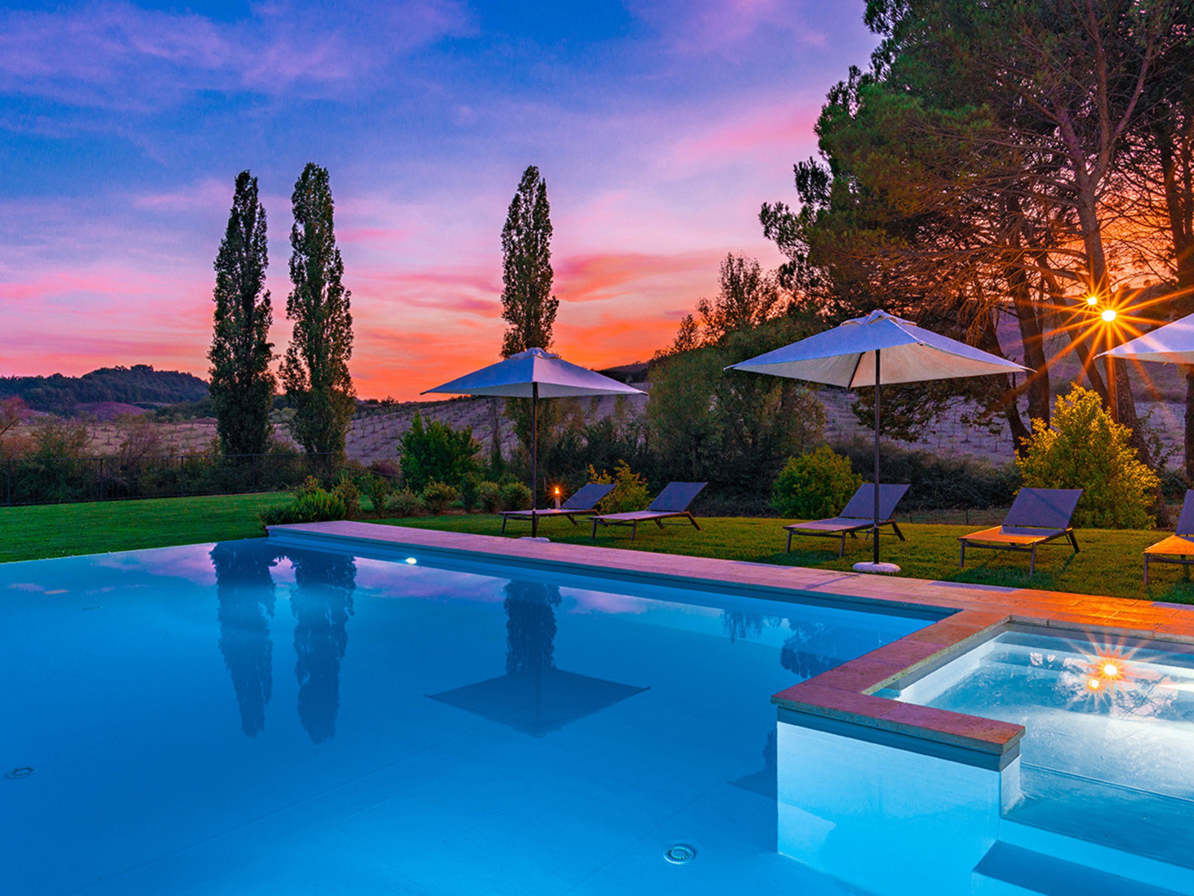 Podere Bellaria - villa near Siena with pool