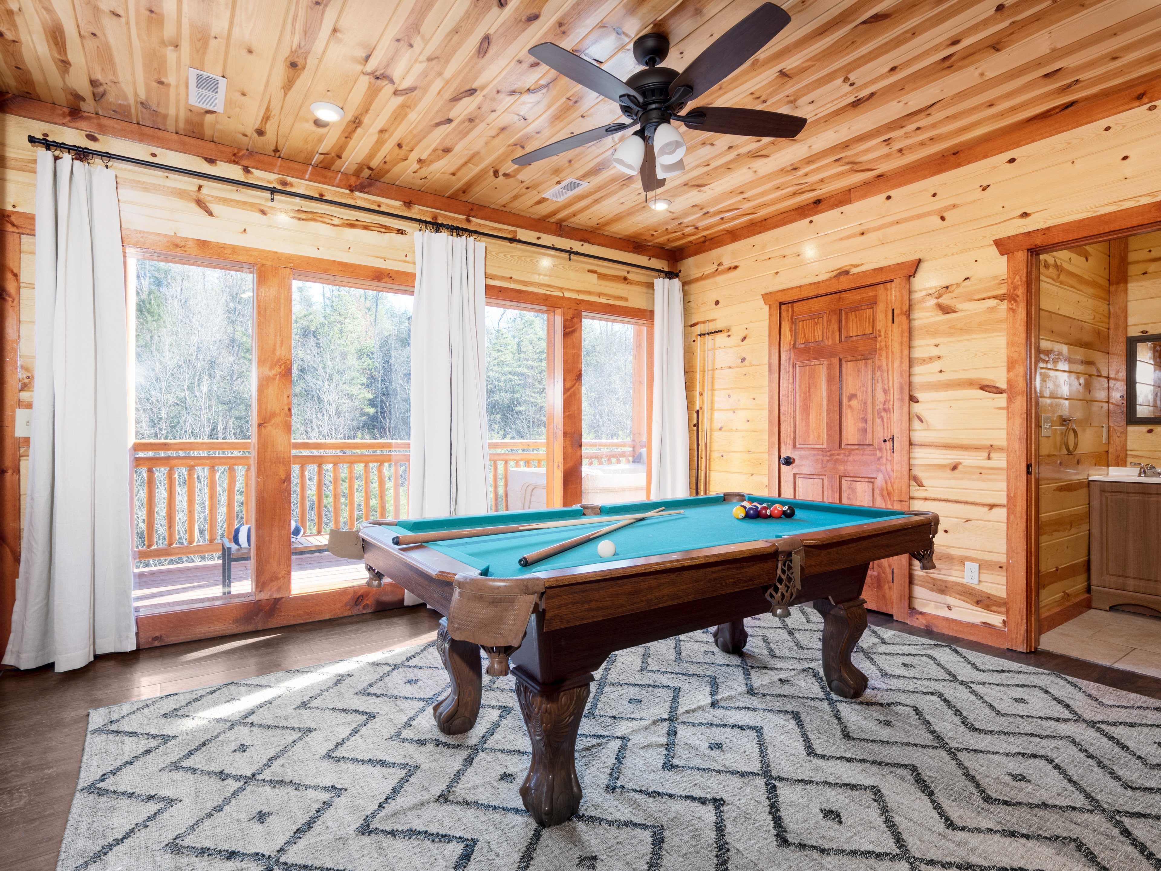 Wears Valley 26 vacation rental with home theater and game room
