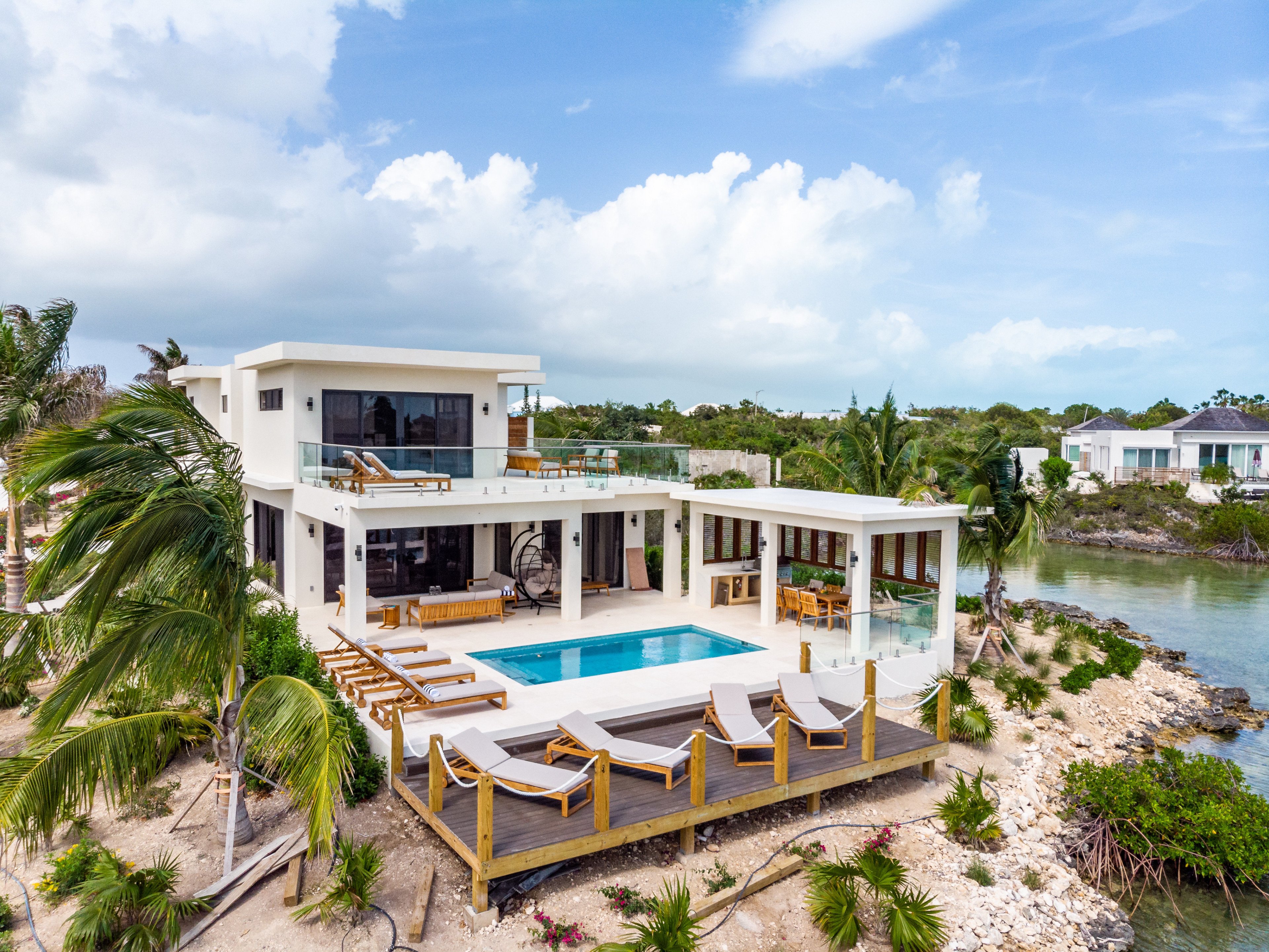 Chalk Sound villas with private pool - Sunny Bay Estates 4 - Villa Alexis